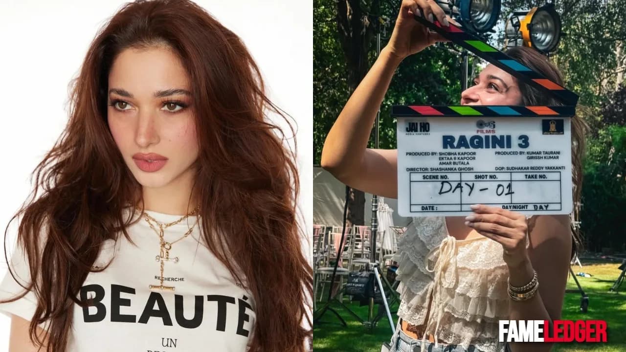 Tamannaah Bhatia Kicks Off Ragini 3 Shoot with Exciting Instagram Update!